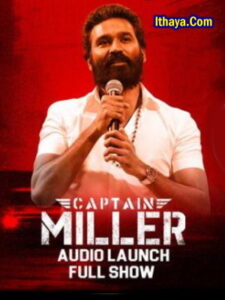 Captain Miller – Audio Launch Function -07-01-2024 Sun TV Show